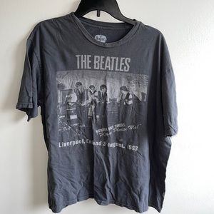 Grey Beatles Tee shirt size XL.